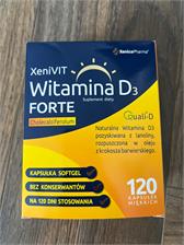 XeniVIT naturalna Witamina D3 4000 forte 120 kaps.