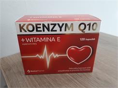 Naturalny Koenzym Q10 + Witamina E 120 kaps.