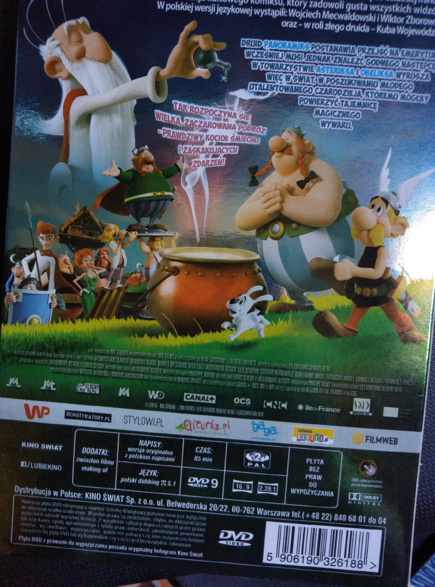 Film DVD Asteriks i Obeliks. Tajemnica magicznego wywaru [DVD] - Ceny i
