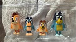 Moose Bluey Zestaw 4 Figurek Chilli Bingo Bandit 13009