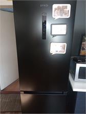 Lodówka Gorenje NRK6192ABK4 z zamrażalnikiem dolnym 185 cm Czarna