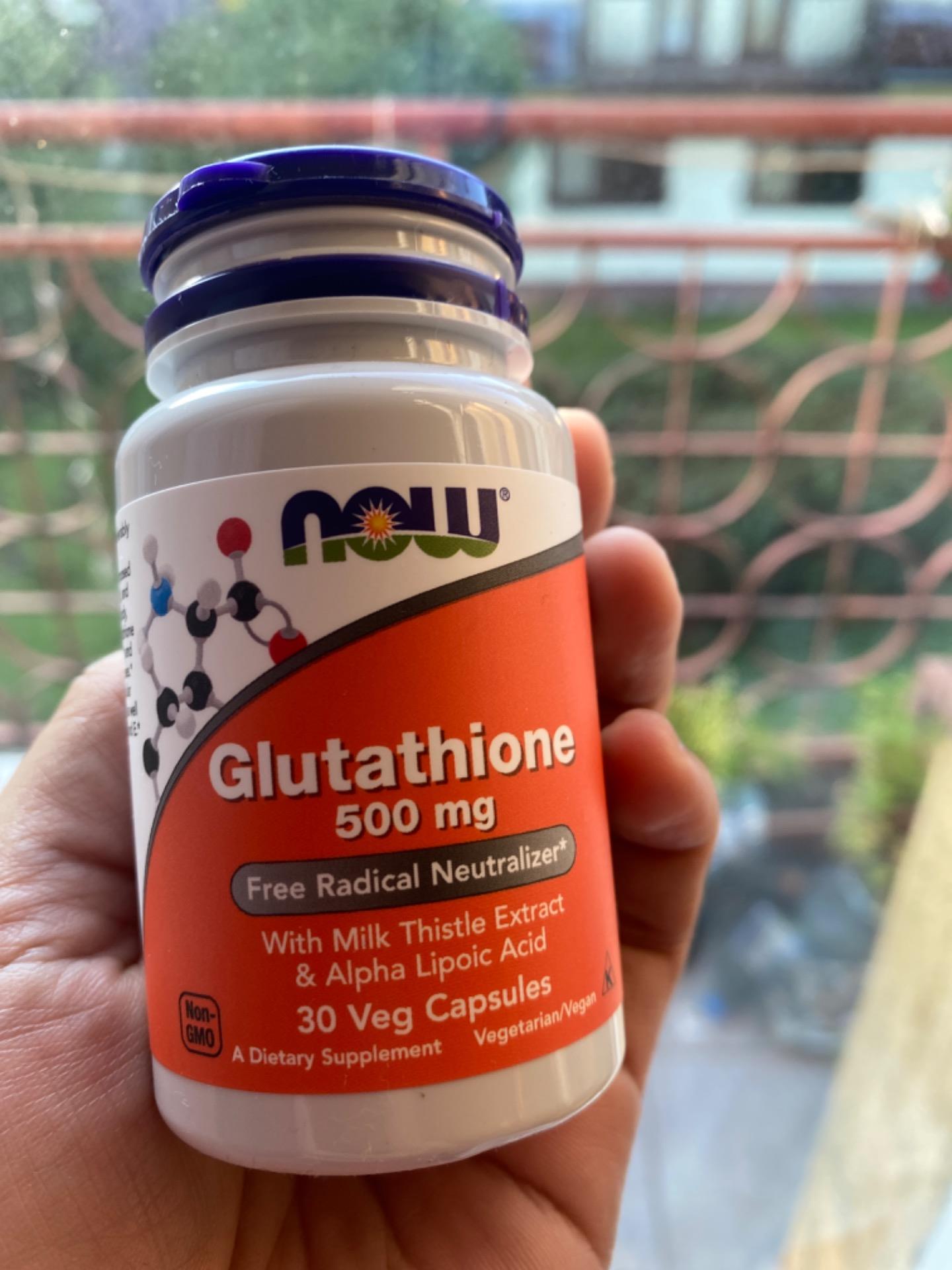 l-glutathione 500 mg - 60 kapsułek reviews Now Foods Glutathione 500 30 Kaps