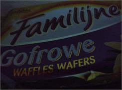 Familijne Wafle Gofrowe Czekoladowe 130G