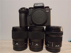Panasonic Lumix S5II + 20-60mm f/3.5-5.6 + 50mm f/1.8
