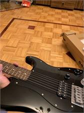 Fender Squier Sonic Stratocaster HT H LRL Black