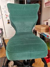 Entelo Krzesło dziecięce Petit BK Velvet rozmiar 3 WK+P (119-142 cm) turkusowe
