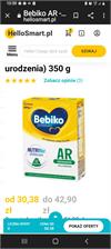 Bebiko EXTRAcare AR żywność specjalnego przeznaczenia dla niemowląt od urodzenia 350g