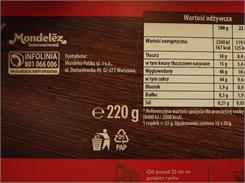 Alpen Nussbeisser Gold Czekolada Mleczna Z Całymi Orzechami Laskowymi 220G