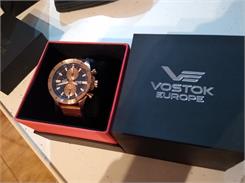 Vostok Europe 6S11-320B660 Almaz Space Station Chronograph