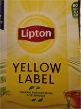 Herbata Lipton Yellow Label 100 torebek 2g