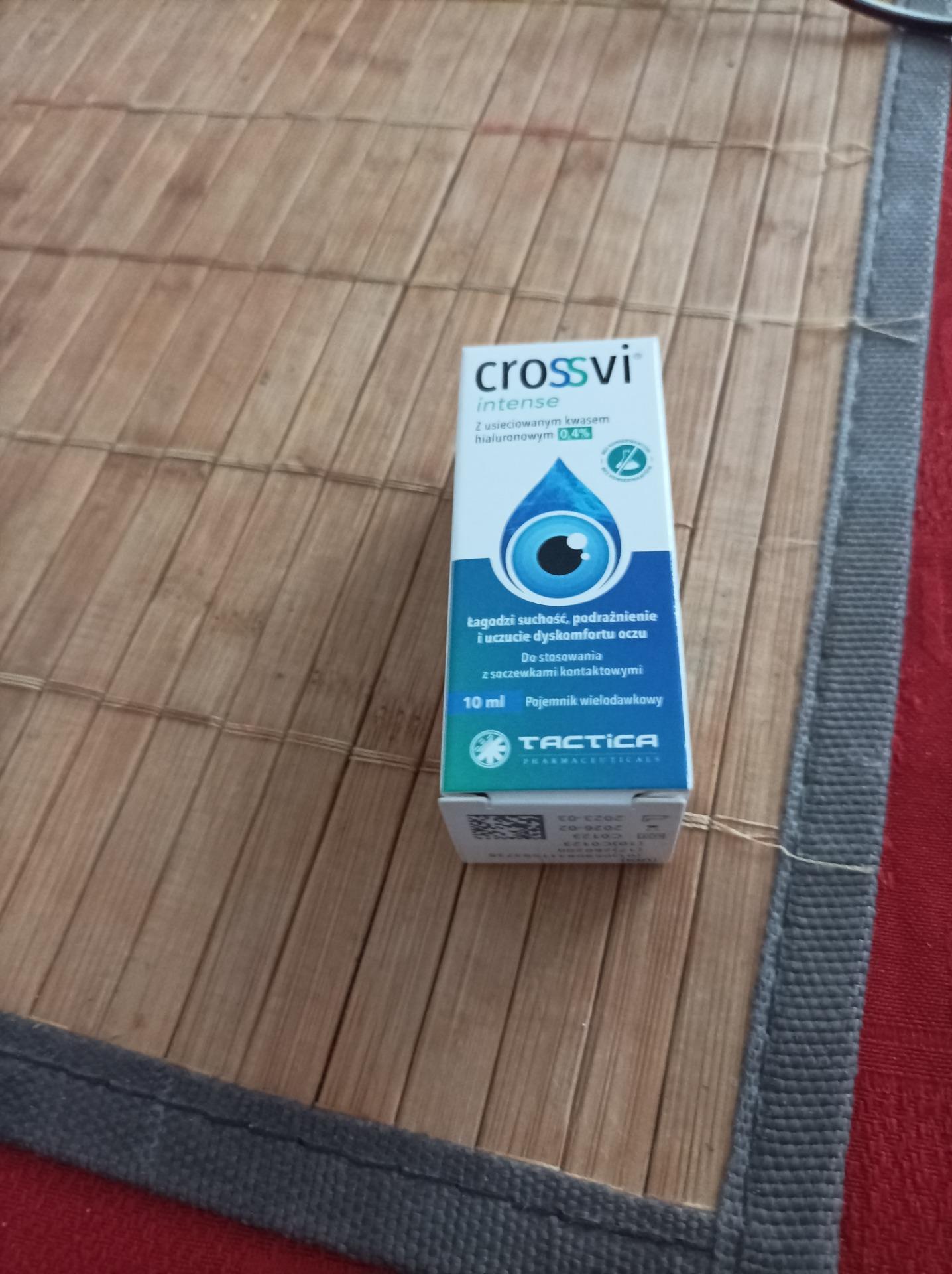 Crossvi Intense Krople Do Oczu 10 Ml Opinie I Ceny Na Ceneopl 3912