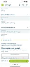 Apple iPhone 14 Plus 128GB Północ