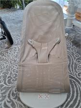 BABYBJORN leżaczek BLISS MESH Szary Beż