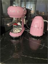 Ekspres SMEG ECF01PKEU Pastelowy róż