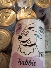 Paka Zwierzaka Pepe Monoproteinowa Karma Dla Psa Królik 12X400G
