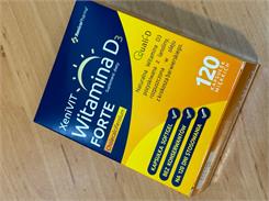 XeniVIT naturalna Witamina D3 4000 forte 120 kaps.