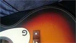 Gretsch Jim Dandy Concert Walnut Fingerboard White Pickguard Rex Burst