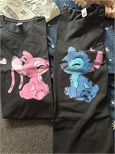 Andzia z lilo i stitch Damska koszulka