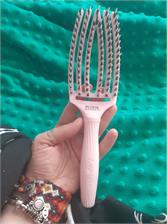Szczotka Olivia Garden FINGER BRUSH  szczotka Medium ROSE