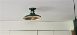 MILAGRO - LAMPA SUFITOWA FELIX E27- ZIELONY/ZŁOTY - MLP7708  MLP7708