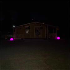 Polux Kula Rgb Z Pilotem 40cm Lampka Solarna 311368