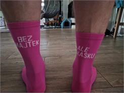 Profesjonalne skarpety kolarskie Todo Cycling Pro model Bez majtek, ale w kasku