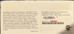 Apple AirPods Pro 2 gen MagSafe USB-C (MTJV3ZM/A)