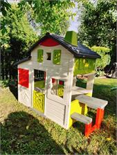 Smoby Domek Ogrodowy Neo Friends Z Kuchnią I Stolikiem 810202