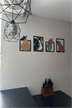 zestaw obrazów ażurowych do kuchni jadalni 70 x 200 cm