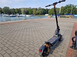 Kukirin G2 Master Moc 1000W*2 Pojemność Baterii 1081.6Wh Zasięg 70Km Czarny