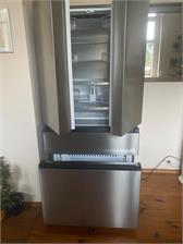 Lodówka Gorenje NRM818EUX French Door 181,7 cm Srebrna