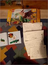 LEGO Creator 3 w 1 31161 Średniowieczny smok