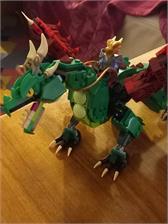 LEGO Creator 3 w 1 31161 Średniowieczny smok