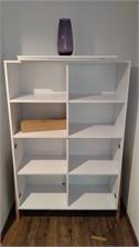 Mebel Bos Regał Otwarty Niski Belle 2D Biały 100329248
