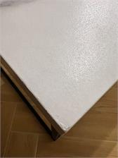 Actona Group A S Stolik Kawowy Barossa 110X55 Czarny Mat Biały Marmur Carrara