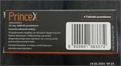 Accord Healthcare PrinceX 25 mg (Sildenafil) 4tabl.