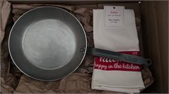 De Buyer Stalowy Okrągły Patelnia Do Lyonnaisu - Carbone Plus 28Cm