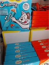 Dreamies Creamy Przysmak Z Łososiem 4X10G