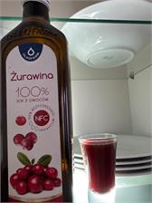 Olfarm 100% Sok Z Owocow Żurawin 490Ml