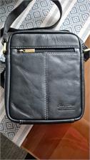 Listonoszka skórzana Peterson PTN TB-709-COM BLACK czarna