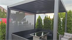 Pergola Ogrodowa Mirador 80 Solid 3 X 3M Antracyt