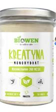 Kreatyna monohydrat mikronizowana 200 MESH Biowen - 250 g