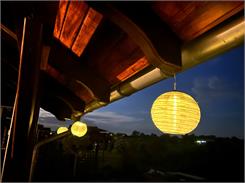 Lumiled Lampa Ogrodowa Solarna 20Cm Felisi Lampion Origami Biała Ciepła 733582