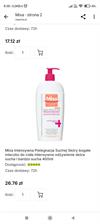 Mixa Body Mleczko Do Ciała Intensywne Odżywienie 400 ml