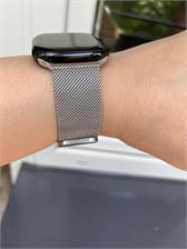 FIXED pasek nierdzewny Mesh Strap Apple Watch 42/44/45mm FIXMEST-434-SL srebrny 
