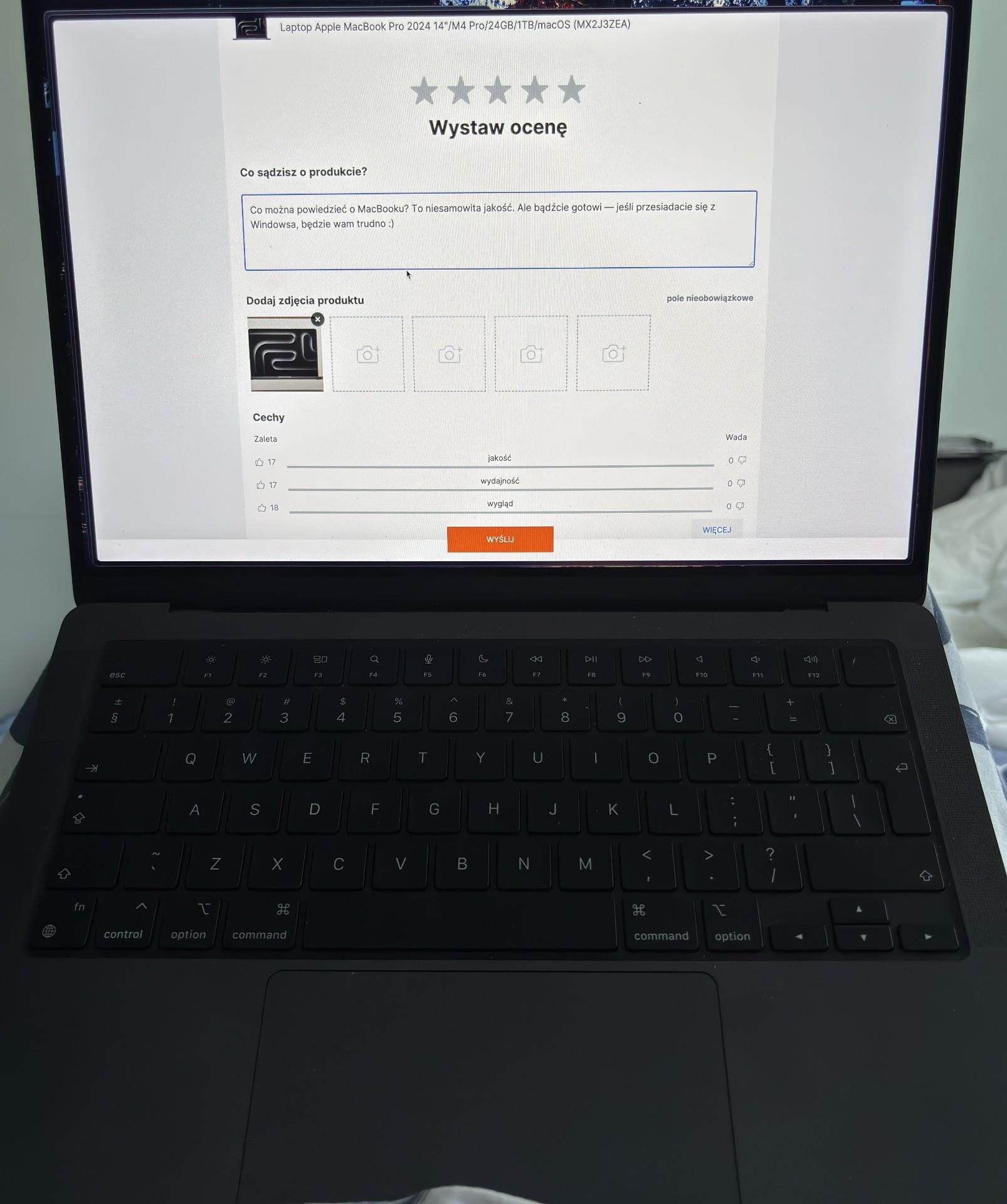 Laptop Apple MacBook Pro 2024 14/M4 Pro/24GB/1TB/macOS (MX2J3ZEA