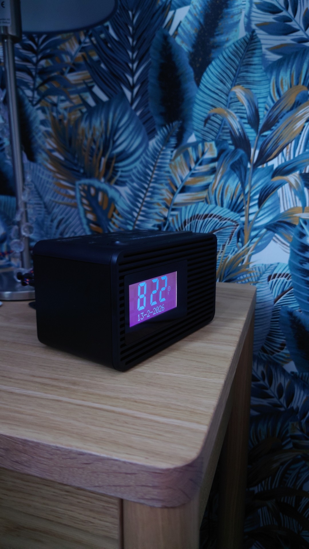 PANASONIC RC-D8EG-K rádiós ébresztőóra fekete