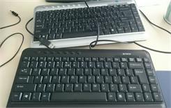 Klawiatura A4 Tech EVO Slim Ultra Srebrna (A4TKLA10242)