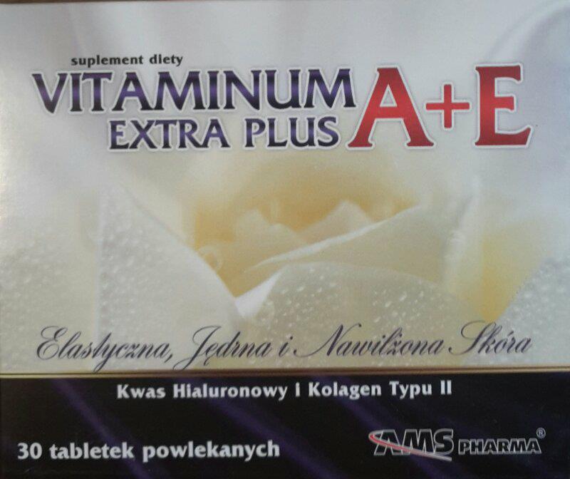 Vitaminum A E Extra Plus 30 Tabletek