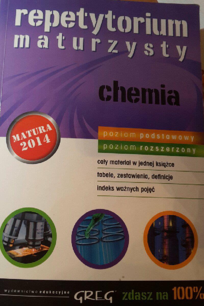 Repetytorium maturzysty chemia - ceny i opinie - Ceneo.pl